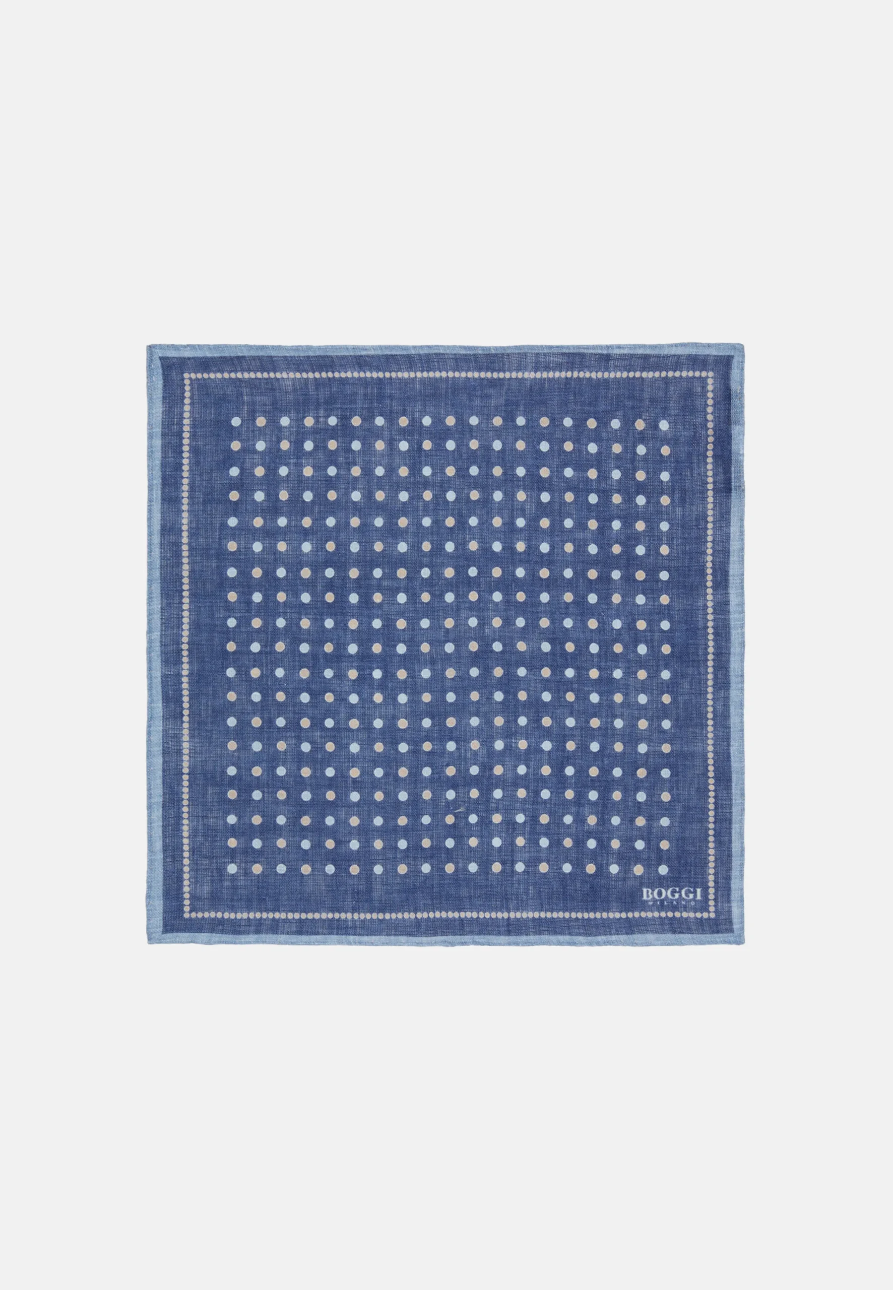 Pochette Fantasia Pois In Lino