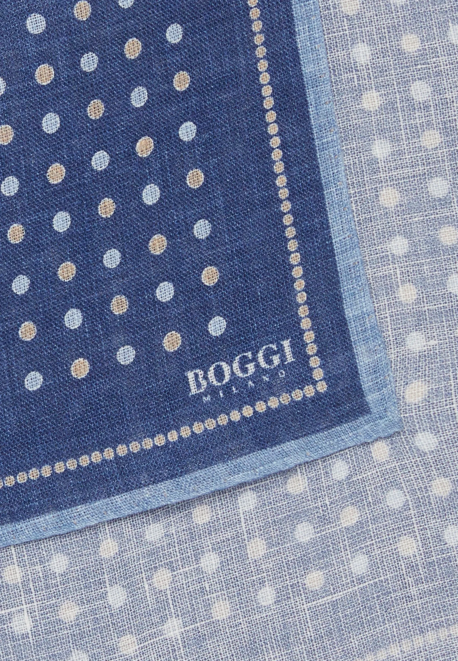 Pochette Fantasia Pois In Lino