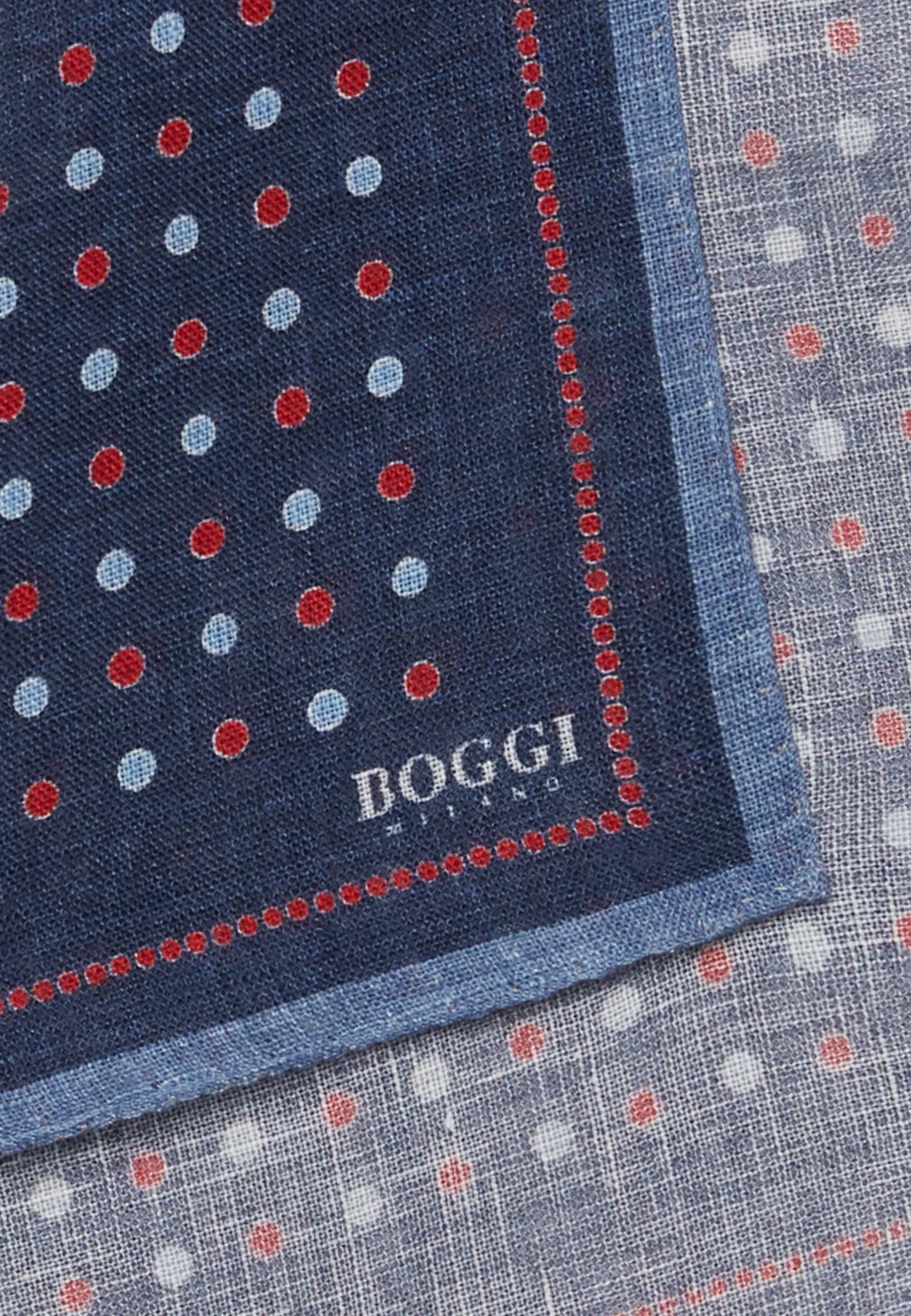 Pochette Fantasia Pois In Lino