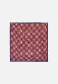 Pochette Motivo Floreale In Seta