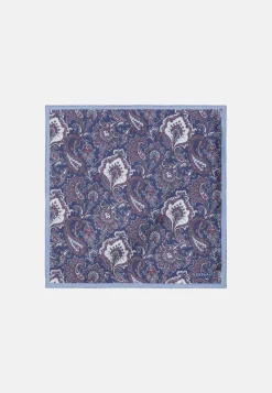 Pochette Motivo Paisley In Seta