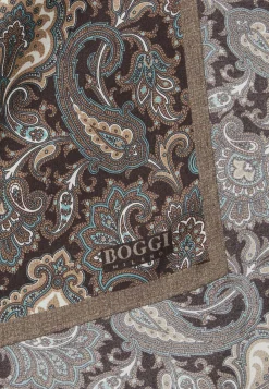 Pochette Motivo Paisley In Seta