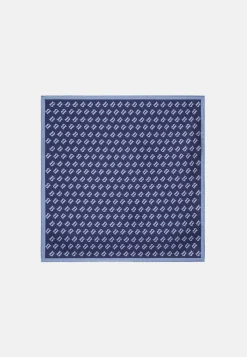 Pochette Stampa Logo Allover In Seta