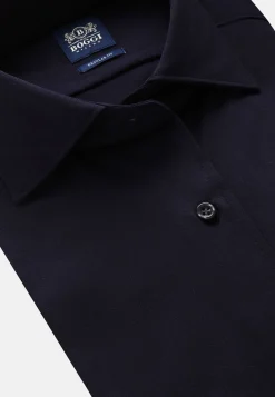 Polo Camicia In Jersey Di Cotone Regular Fit