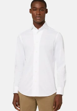 Polo Camicia In Jersey Giapponese Regular Fit