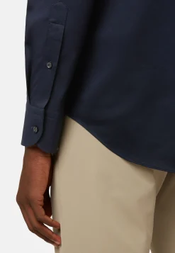 Polo Camicia In Jersey Giapponese Regular Fit