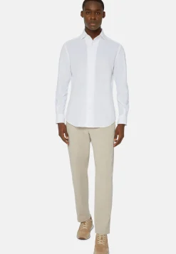 Polo Camicia In Jersey Giapponese Regular Fit