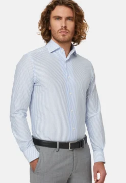 Polo Camicia In Jersey Giapponese Regular Fit