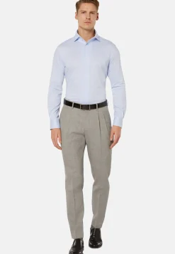 Polo Camicia In Jersey Giapponese Regular Fit