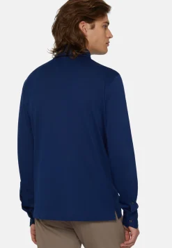 Polo Camicia In Piquè Filo Di Scozia Slim Fit