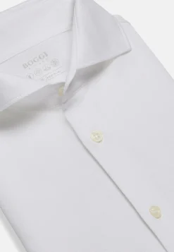 Polo Camicia In Piquè Filo Di Scozia Slim Fit