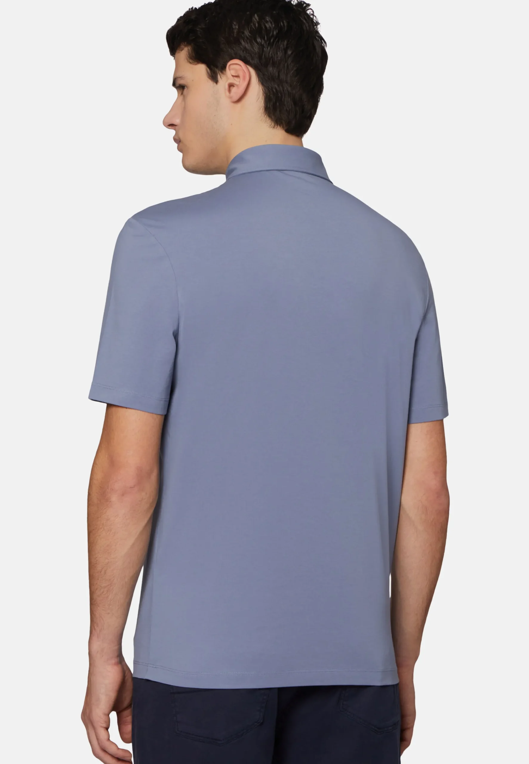 Polo In Cotone Supima Elasticizzato