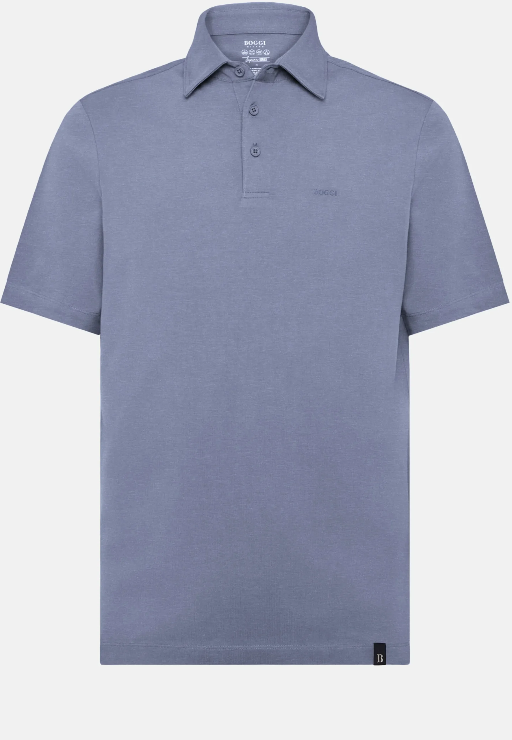 Polo In Cotone Supima Elasticizzato