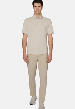 Polo In Cotone Supima Elasticizzato