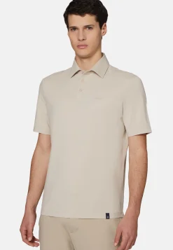 Polo In Cotone Supima Elasticizzato