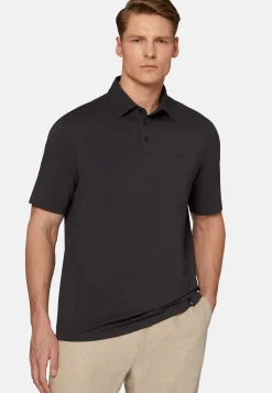 Polo In Cotone Supima Elasticizzato