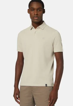 Polo In Piquè Di Cotone