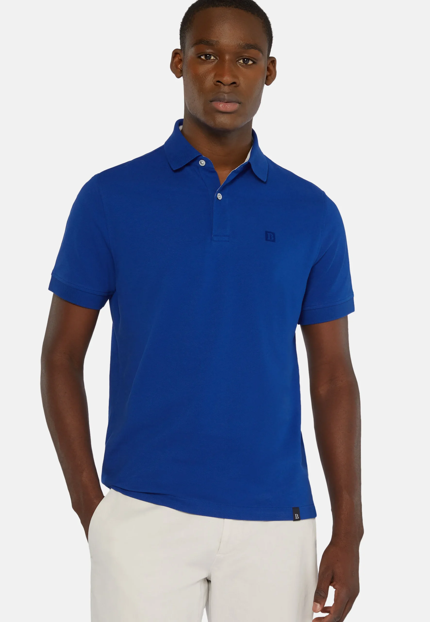Polo In Piquè Di Cotone
