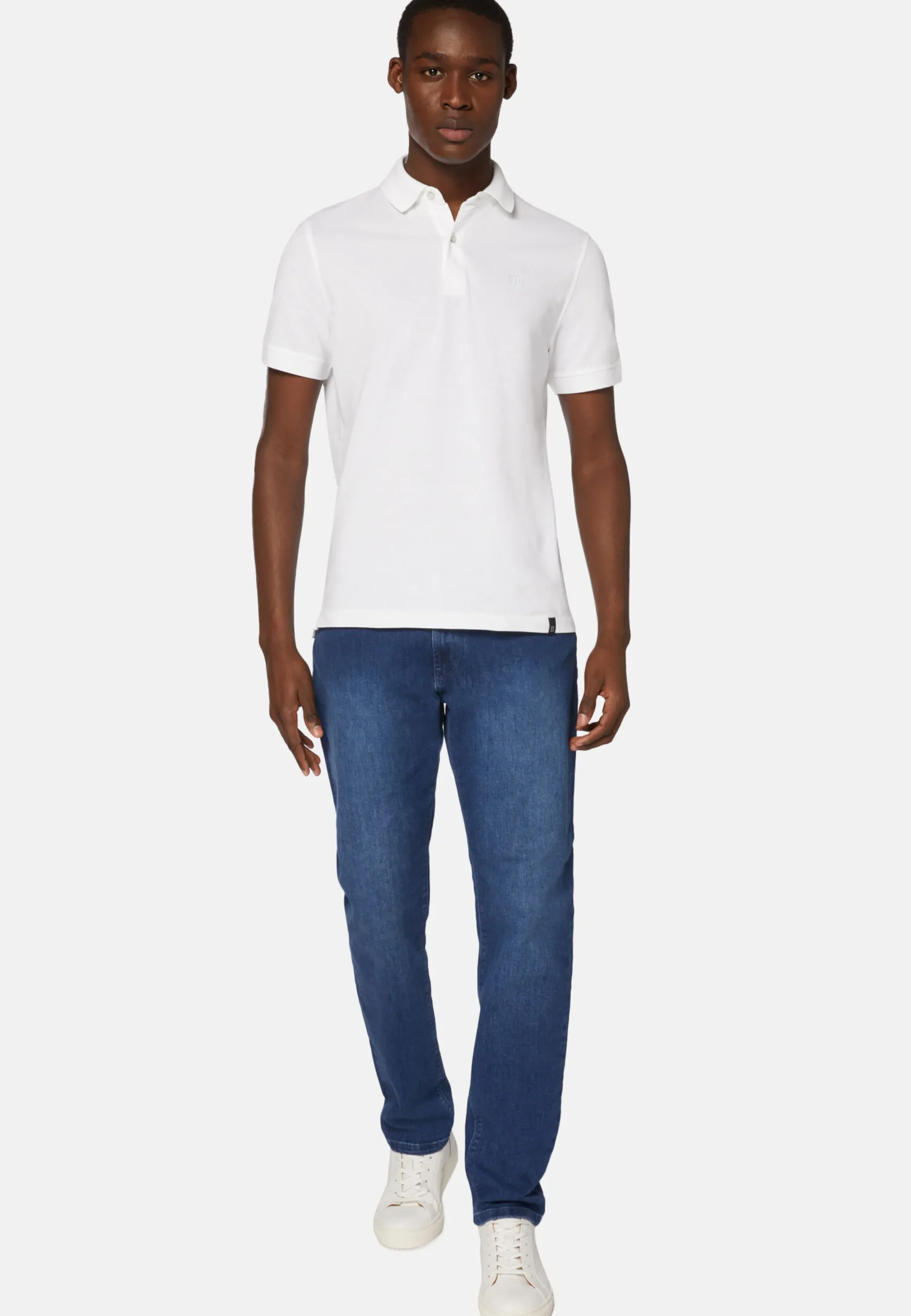 Polo In Piquè Di Cotone Regular Fit