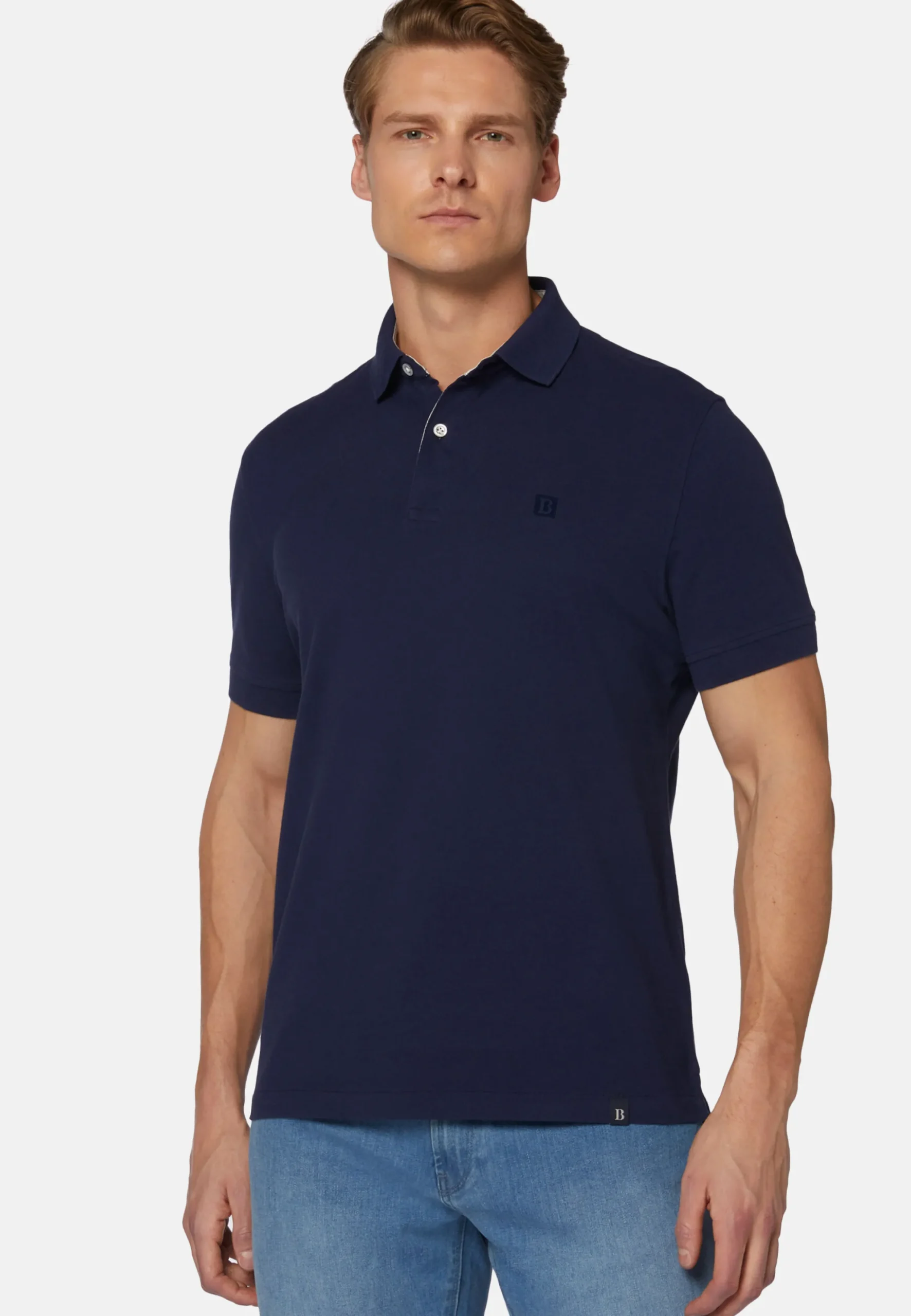 Polo In Piquè Di Cotone Regular Fit