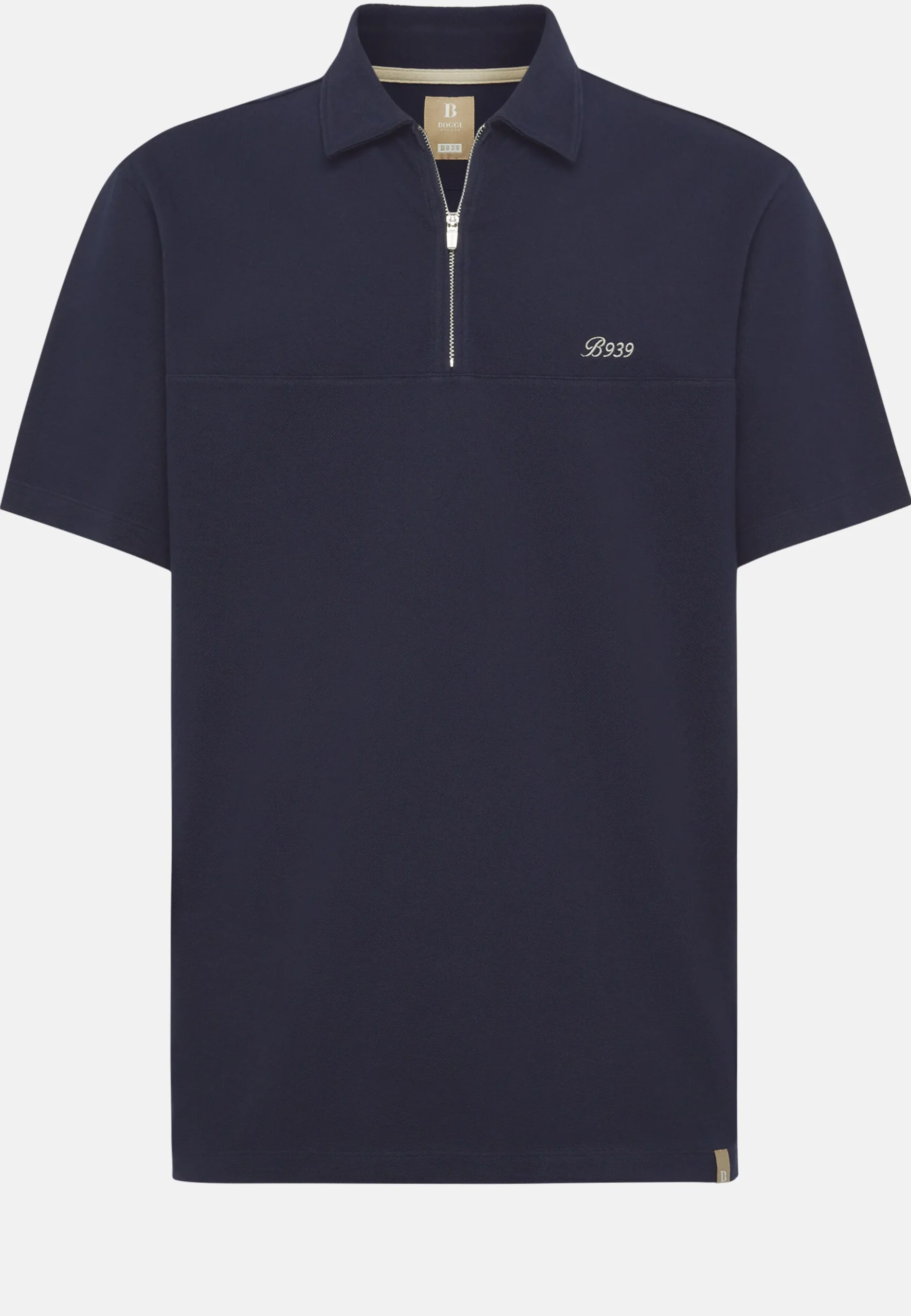 Polo In Piquè Di Misto Cotone Organico