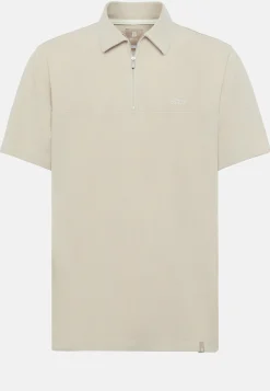Polo In Piquè Di Misto Cotone Organico