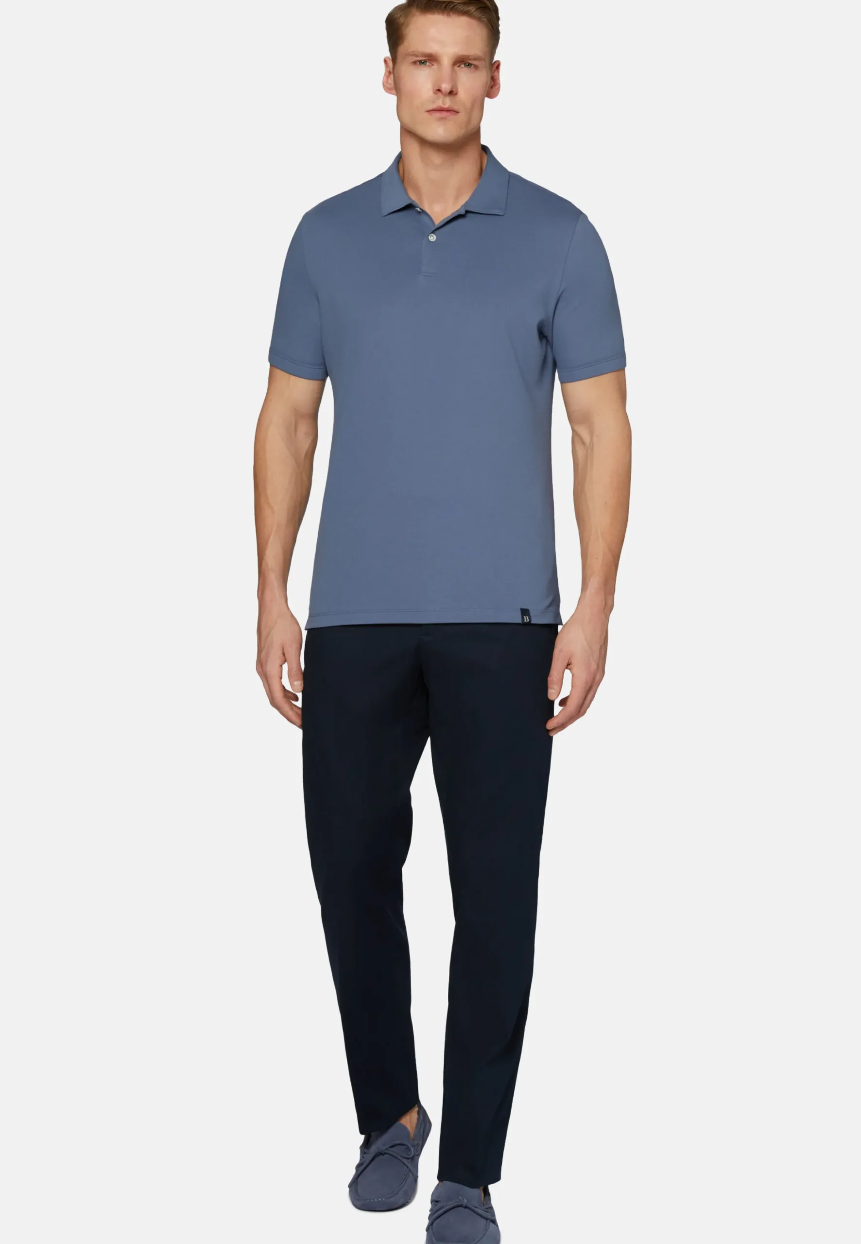 Polo Spring In Piquè Performante Ecosostenibile