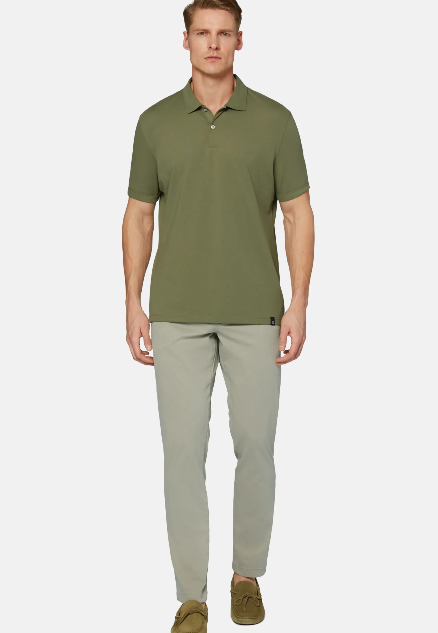 Polo Spring In Piquè Performante Ecosostenibile