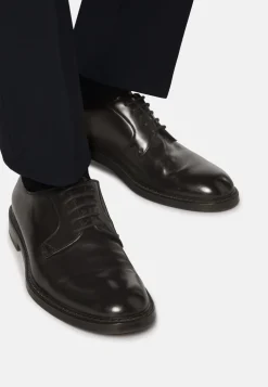 Scarpe Derby In Pelle