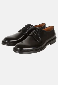 Scarpe Derby In Pelle