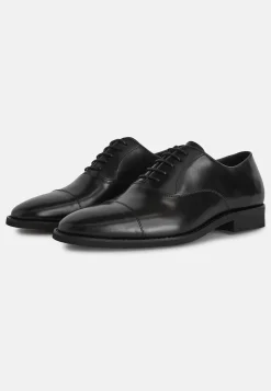 Scarpe Oxford In Pelle