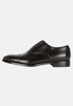 Scarpe Oxford In Pelle
