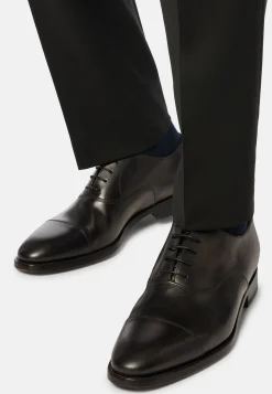 Scarpe Oxford In Pelle