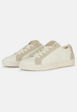 Sneakers In Canvas E Suede Navy Blu