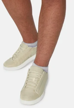 Sneakers In Tessuto Tecnico Color Taupe