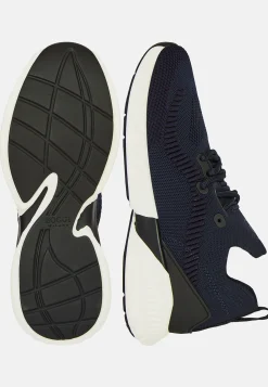 Sneakers Willow In Filato Riciclato Navy Blu