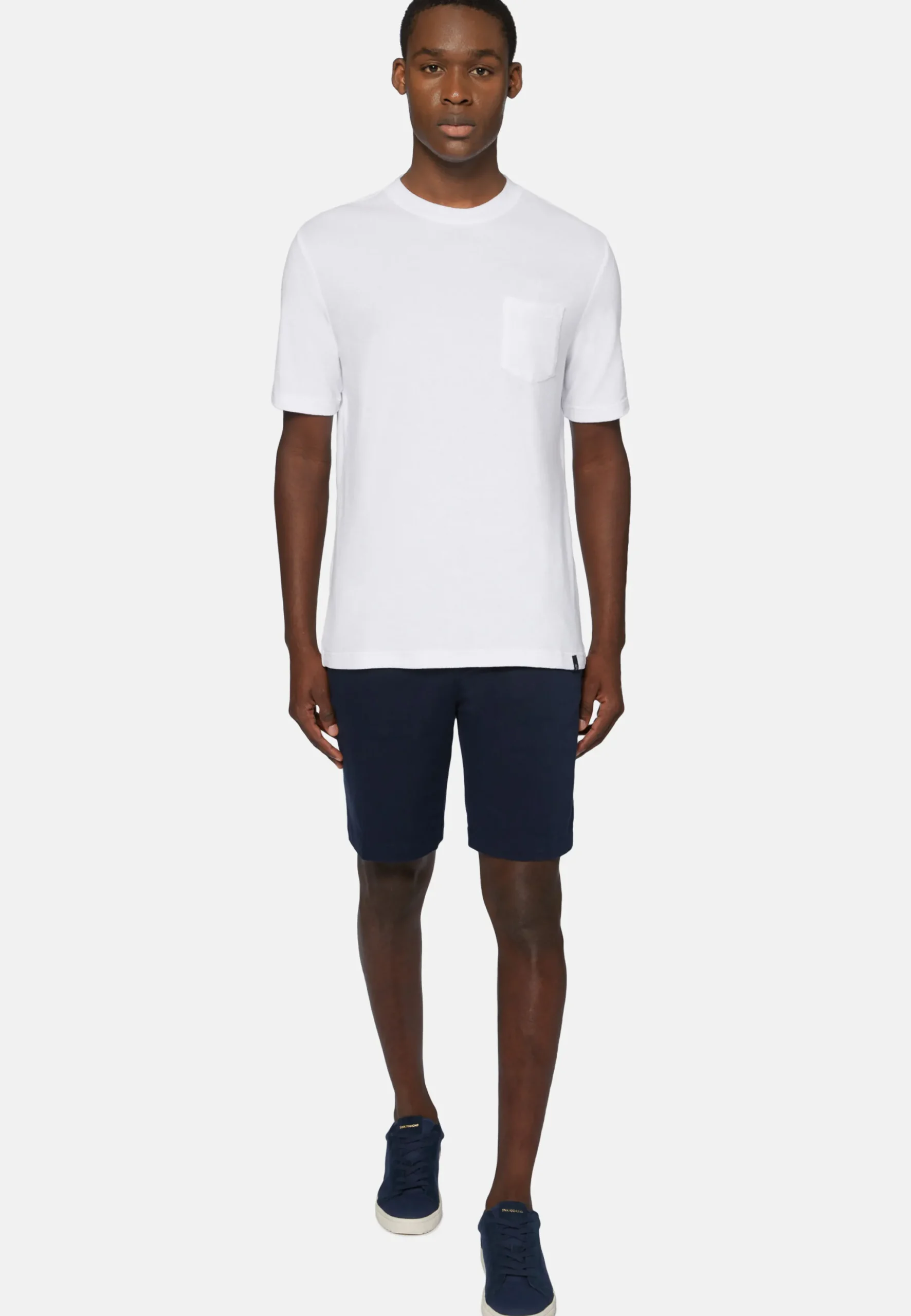 T-Shirt In Cotone Nylon