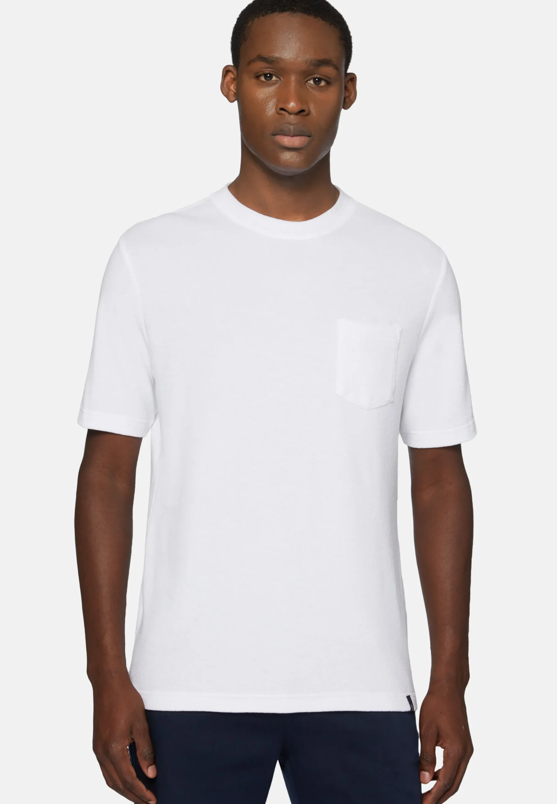 T-Shirt In Cotone Nylon