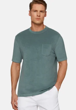 T-Shirt In Cotone Nylon