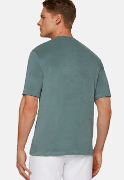 T-Shirt In Cotone Nylon