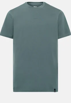 T-Shirt In Cotone Supima Elasticizzato