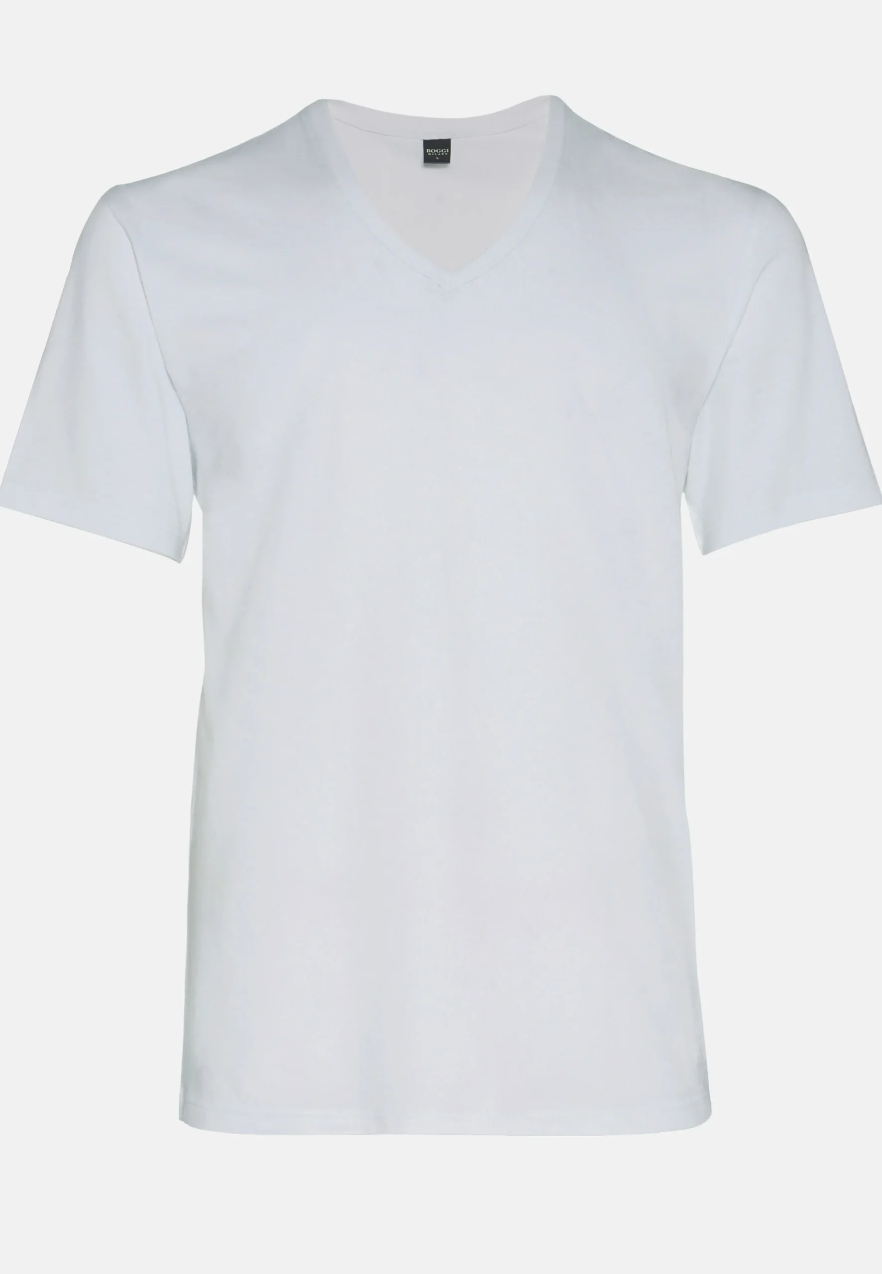 T-shirt In Jersey Di Cotone Elasticizzato