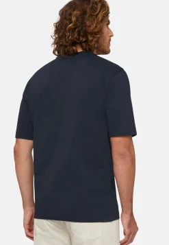 T-Shirt In Misto Cotone