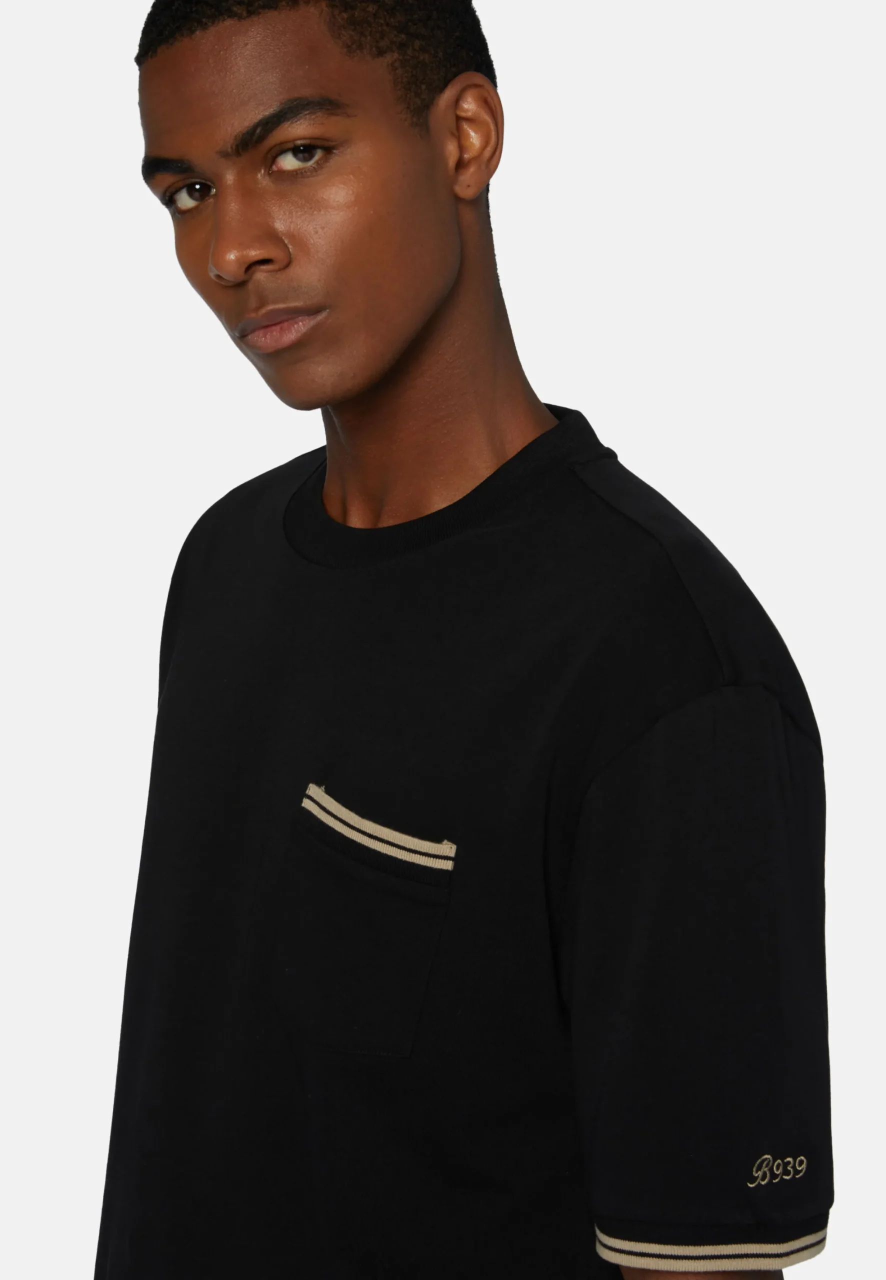 T-Shirt In Misto Cotone Organico