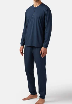 T-shirt Pigiama In Misto Viscosa Manica Lunga
